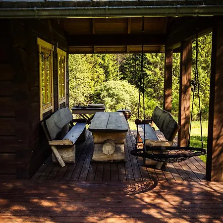 Sauna House With Minilake Voki