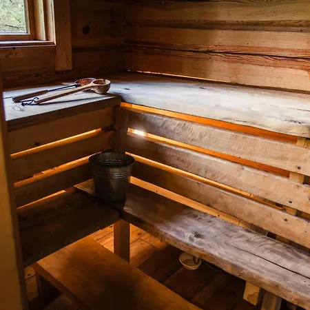 Sauna House With Minilake Voki