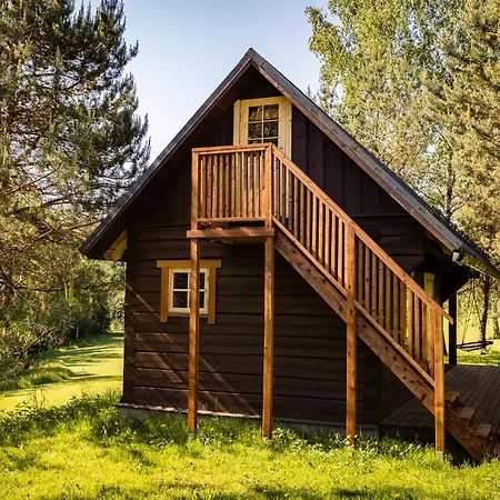 بيت للعطل Sauna House With Minilake